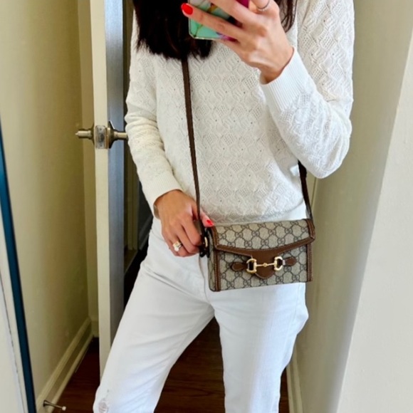 SOLD $1️⃣2️⃣0️⃣0️⃣ Gucci Horsebit 1955 Mini Bag - Picture 3 of 10